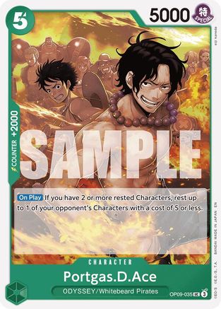 Portgas.D.Ace (Reprint) (OP09-035)