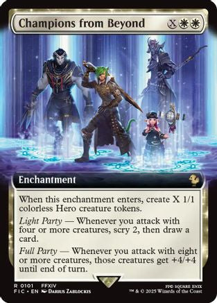 Champions from Beyond (Extended Art) (FIC-101) (Foil)