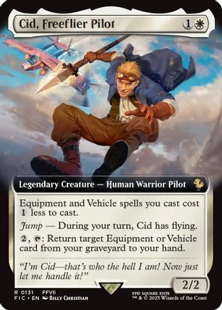Cid, Freeflier Pilot (Extended Art) (FIC-131) (Foil)