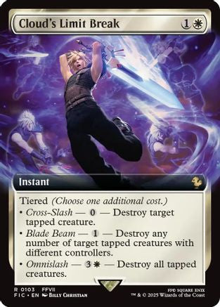 Cloud's Limit Break (Extended Art) (FIC-103) (Foil)