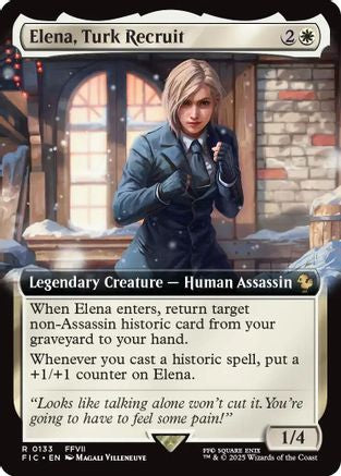 Elena, Turk Recruit (Extended Art) (FIC-133) (Foil)