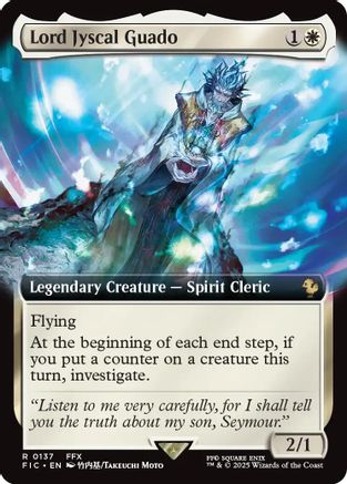 Lord Jyscal Guado (Extended Art) (FIC-137) (Foil)