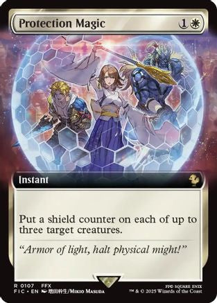 Protection Magic (Extended Art) (FIC-107) (Foil)