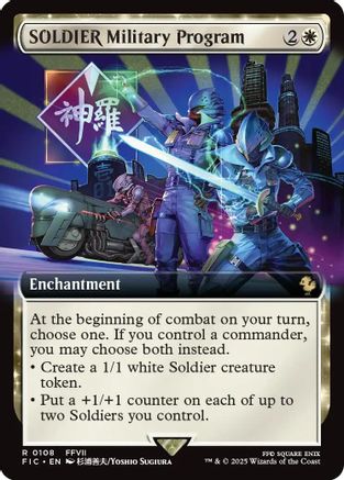 SOLDIER Military Program (Extended Art) (FIC-108)