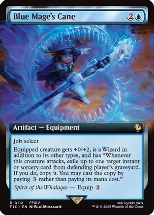 Blue Mage's Cane (Extended Art) (FIC-112) (Foil)