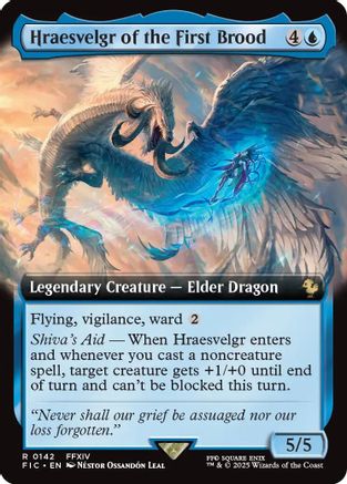 Hraesvelgr of the First Brood (Extended Art) (FIC-142)