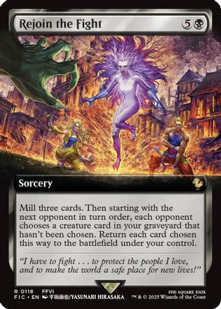 Rejoin the Fight (Extended Art) (FIC-118) (Foil)