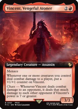 Vincent, Vengeful Atoner (Extended Art) (FIC-157)