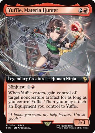 Yuffie, Materia Hunter (Extended Art) (FIC-158)