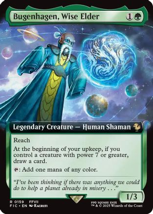 Bugenhagen, Wise Elder (Extended Art) (FIC-159) (Foil)