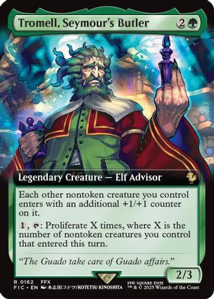 Tromell, Seymour's Butler (Extended Art) (FIC-162)