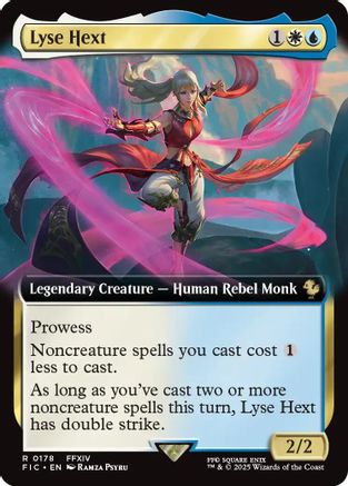 Lyse Hext (Extended Art) (FIC-178) (Foil)