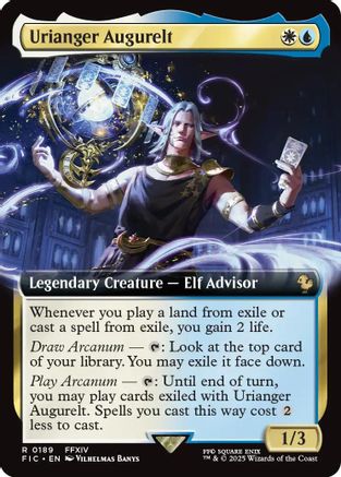 Urianger Augurelt (Extended Art) (FIC-189) (Foil)