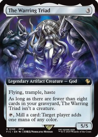 The Warring Triad (Extended Art) (FIC-193) (Foil)