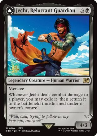 Jecht, Reluctant Guardian (PRE-104) (Foil)