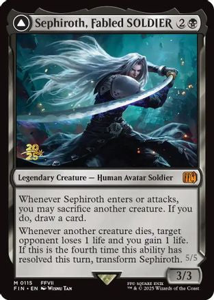 Sephiroth, Fabled SOLDIER (PRE-115) (Foil)