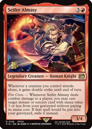 Seifer Almasy (PRE-156) (Foil)
