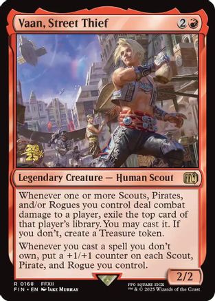 Vaan, Street Thief (PRE-168) (Foil)