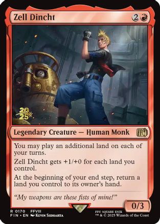 Zell Dincht (PRE-170) (Foil)