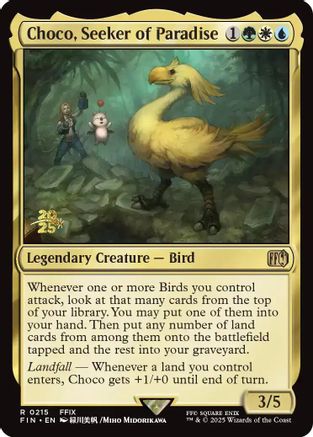 Choco, Seeker of Paradise (PRE-215) (Foil)
