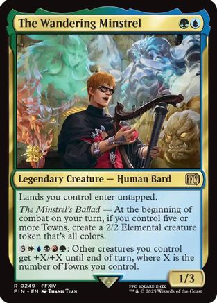 The Wandering Minstrel (PRE-249) (Foil)