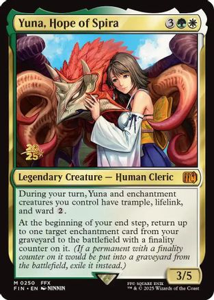 Yuna, Hope of Spira (PRE-250) (Foil)