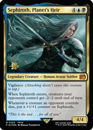 Sephiroth, Planet's Heir (PRE-553) (Foil)