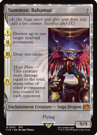 Summon: Bahamut (PRE-001) (Foil)