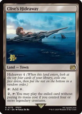 Clive's Hideaway (PRE-275) (Foil)