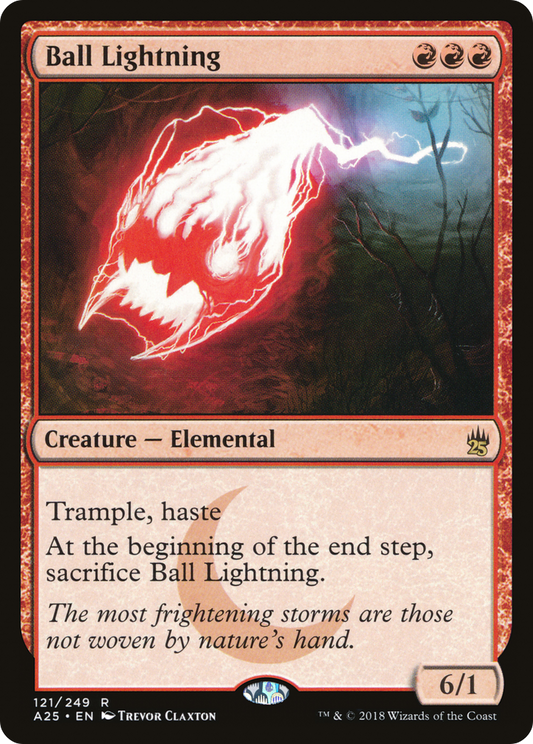 Ball Lightning (A25-121) (Foil)