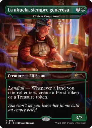 La abuela, siempre generosa - Tireless Provisioner (SLD-2057)