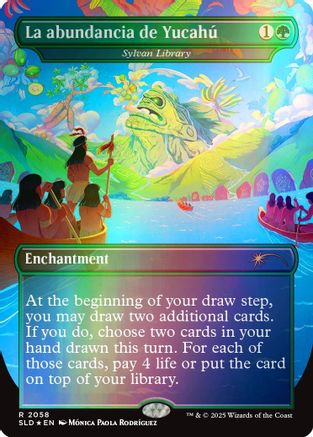 La abundancia de Yucahú - Sylvan Library (Rainbow Foil) (SLD-2058)