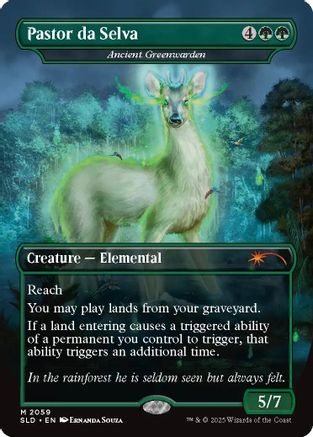 Pastor da Selva - Ancient Greenwarden (SLD-2059)