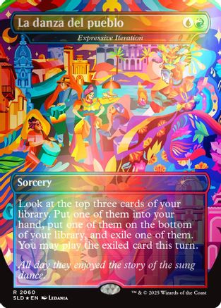 La danza del pueblo - Expressive Iteration (Rainbow Foil) (SLD-2060)