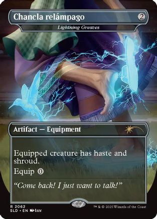 Chancla relámpago - Lightning Greaves (SLD-2062)