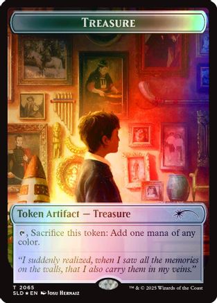 Treasure Token (2065) (Rainbow Foil) (SLD-2065)