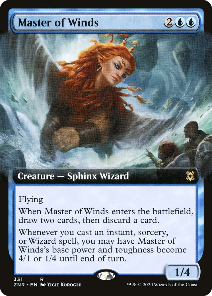 Master of Winds (ZNR-331) (Extended Art)