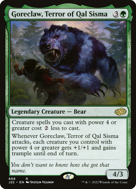 Goreclaw, Terror of Qal Sisma (J22-668)