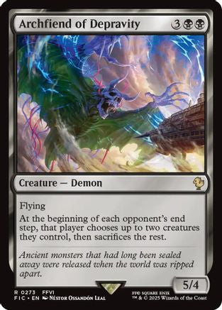 Archfiend of Depravity (Surge Foil) (FIC-273)