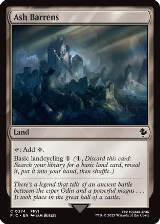 Ash Barrens (Surge Foil) (FIC-374)