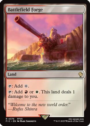Battlefield Forge (Surge Foil) (FIC-375)