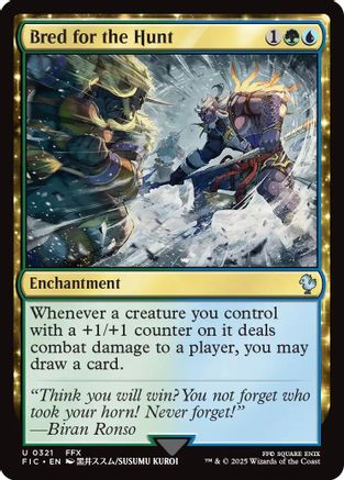 Bred for the Hunt (Surge Foil) (FIC-321)