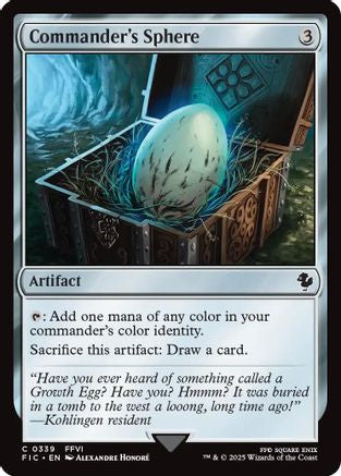 Commander's Sphere (Surge Foil) (FIC-339)