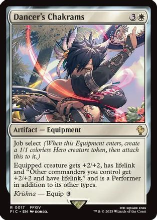 Dancer's Chakrams (Surge Foil) (FIC-017)