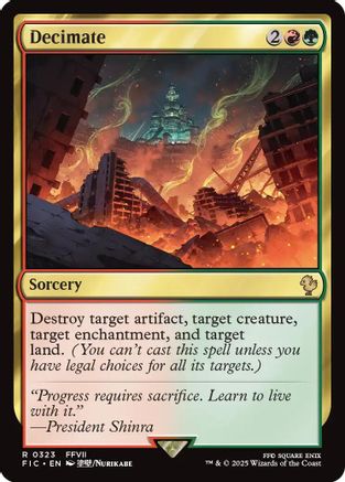 Decimate (Surge Foil) (FIC-323)