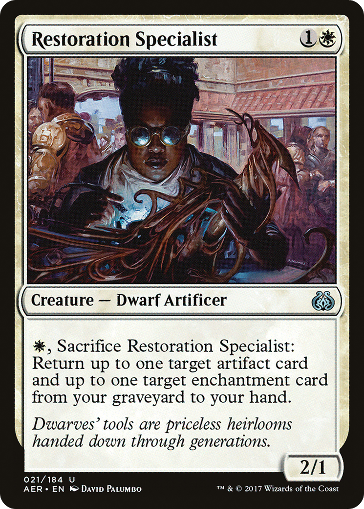 Restoration Specialist (AER-021)