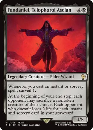 Fandaniel, Telophoroi Ascian (Surge Foil) (FIC-046)