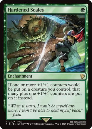 Hardened Scales (Surge Foil) (FIC-307)