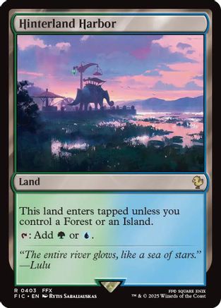 Hinterland Harbor (Surge Foil) (FIC-403)