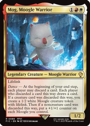 Mog, Moogle Warrior (Surge Foil) (FIC-089)